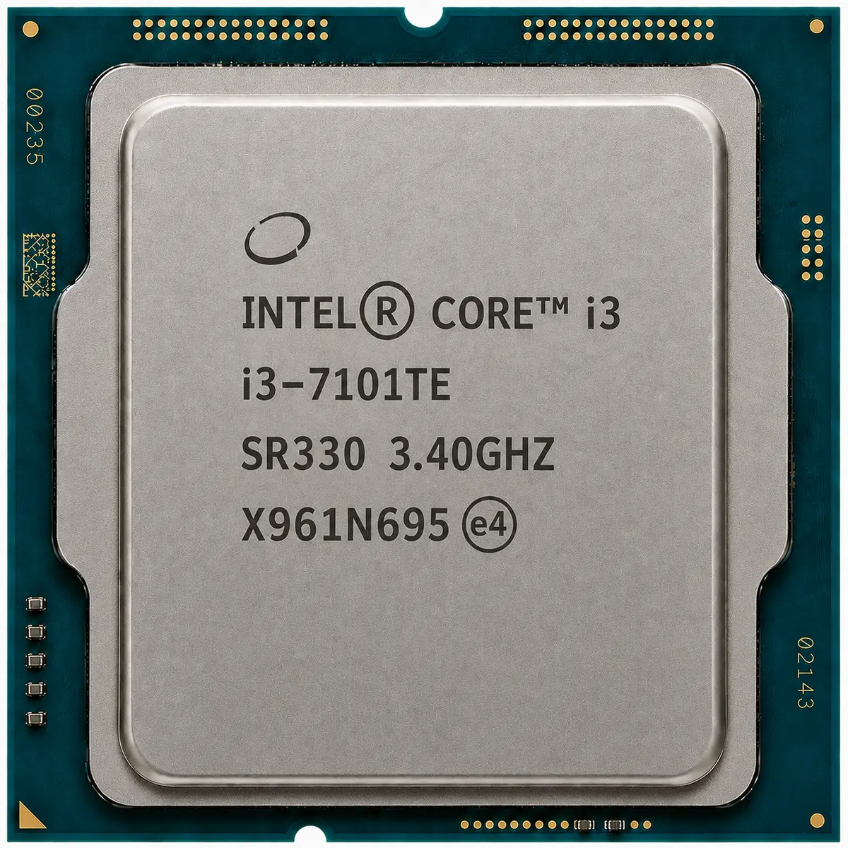Intel Core i3-7101TE 7th Gen Embedded Processor, 2-Core, LGA1151