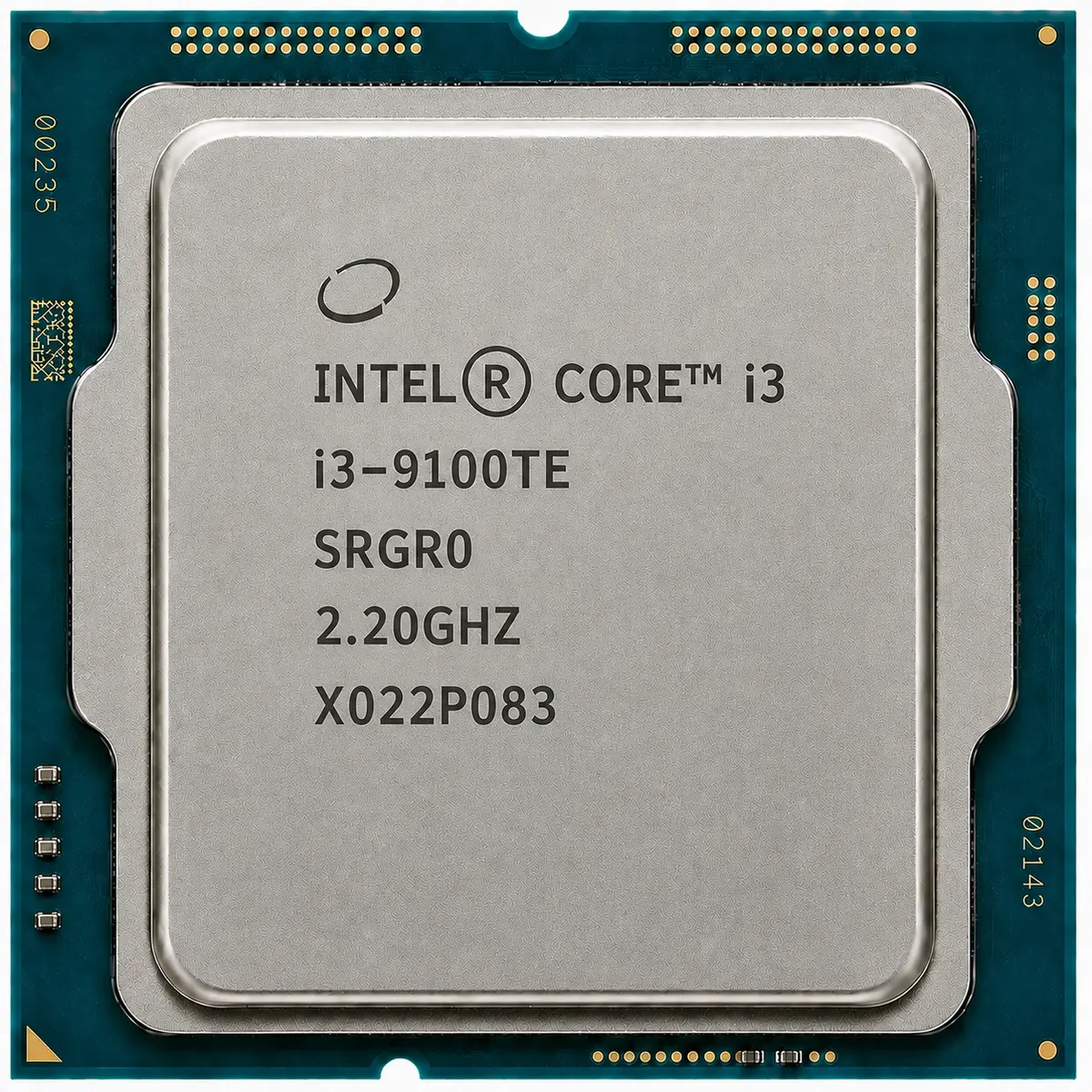 Intel Core i3-9100TE 9th Gen Embedded Processor, 4-Core, LGA1151