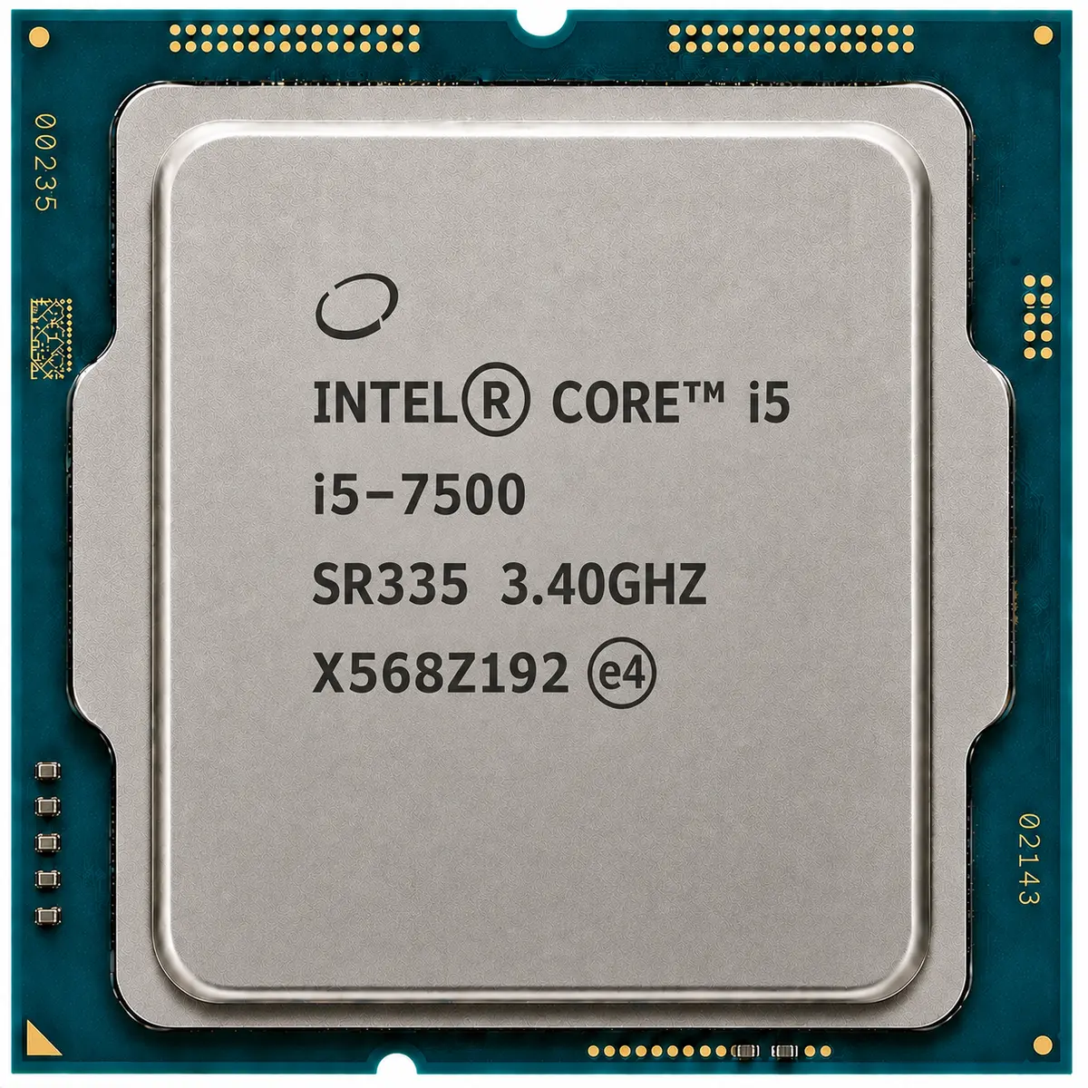 Intel Core i5-7500 7th Gen Desktop Processor, 4-Core, LGA1151