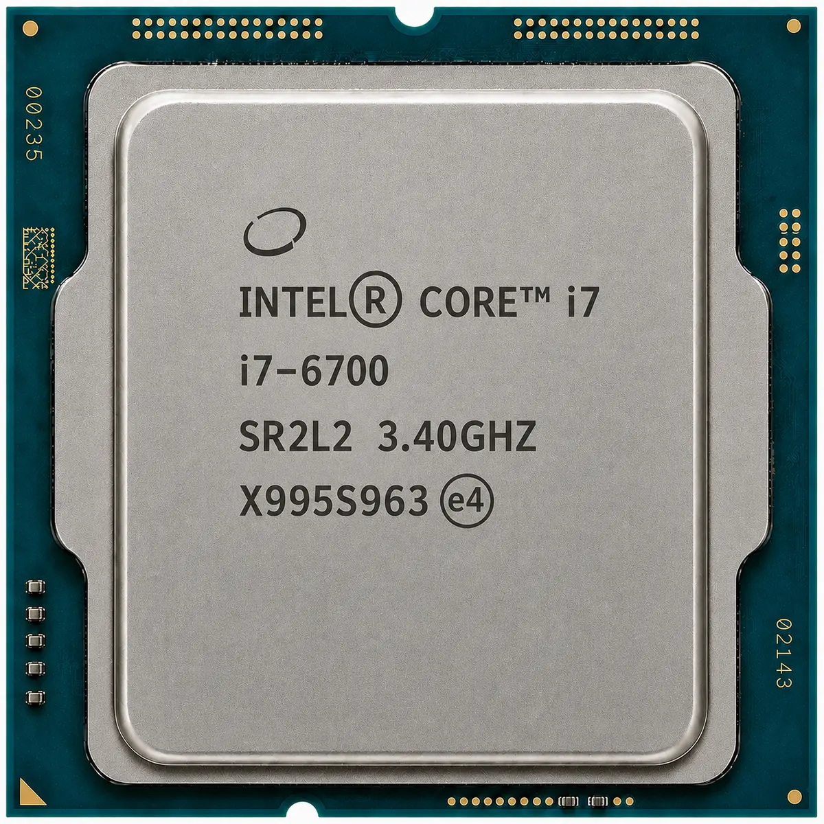 Intel Core i7-6700 6th Gen Desktop Processor, 4-Core, LGA1151