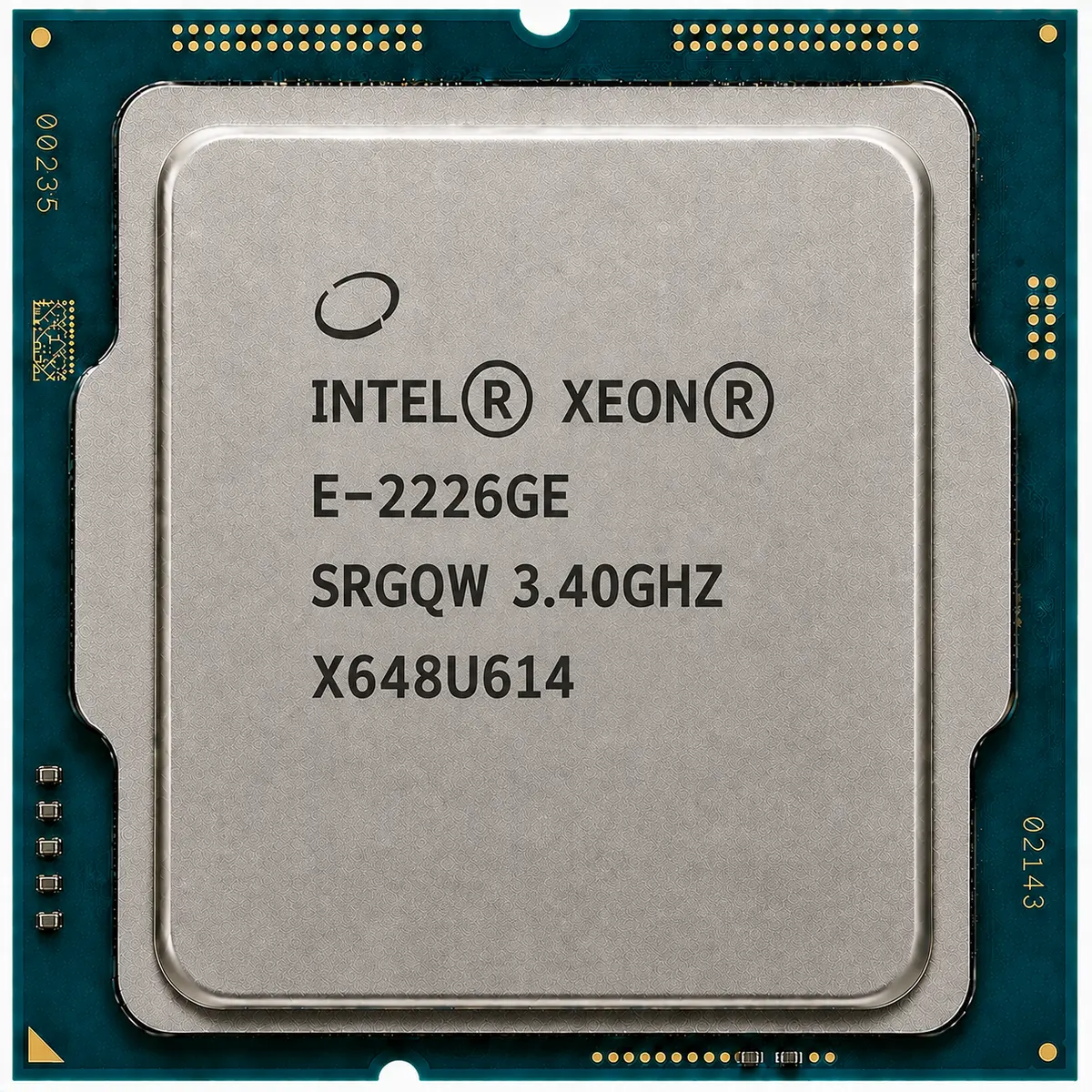 Intel Xeon E-2226GE Embedded Processor, 6-Core, LGA1151